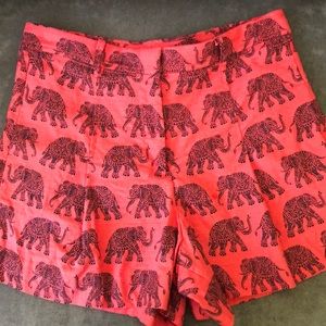 High waisted pleated Jcrew shorts EUC SIZE 8
